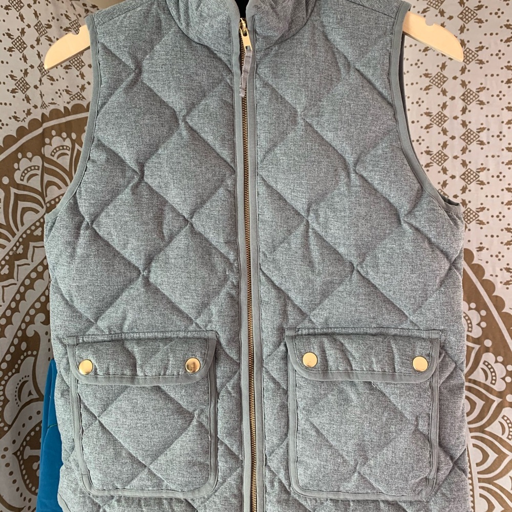 J Crew Puffer Vest